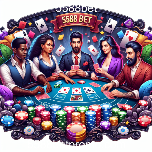 Explore o Mundo do Poker na 5588bet